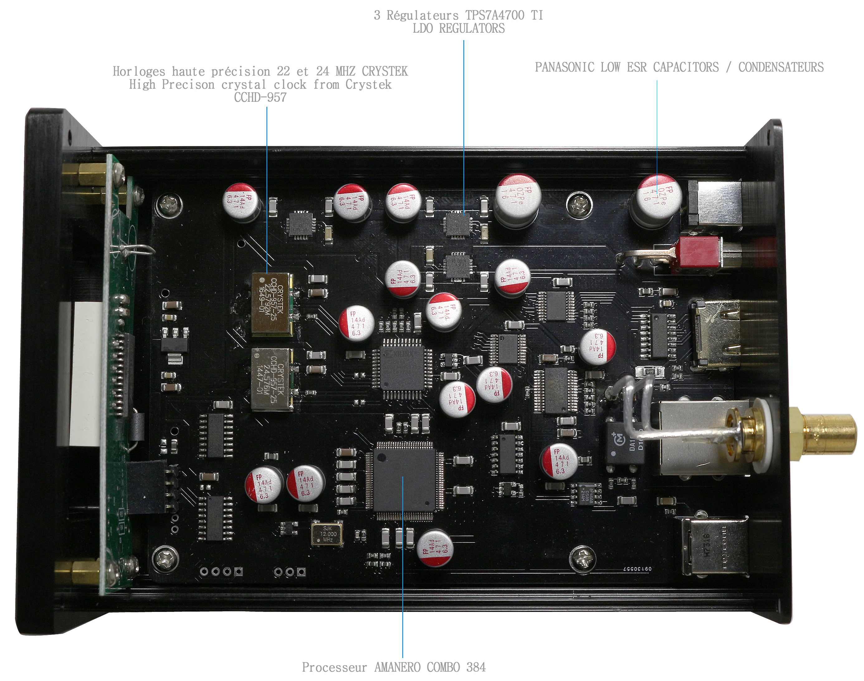 L.K.S Audio USB-100 USB オーディオインターフェイス PCM384